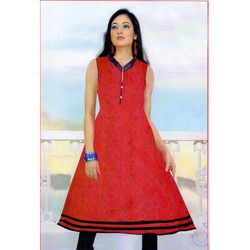 Cotton Anarkali Kurti - Premium Quality Cotton Fabric, Elegant Design and Comfortable Fit