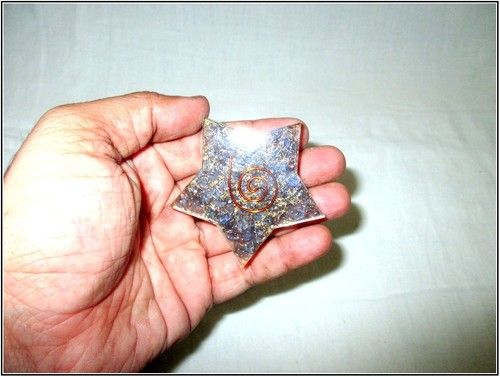 Lapis Orgone Star