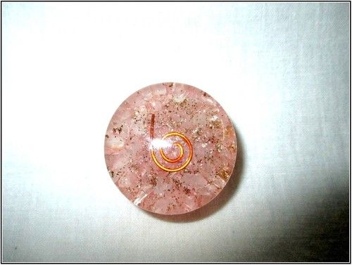 Rose Quartz Orgone Tower Buster