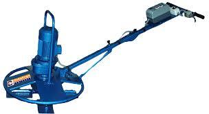 Blue Trimix Flooring Machinery Inbuilt With 5 Hp Electric Motor