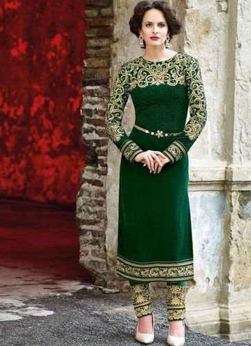 Churidar Salwar Suit - High-Quality Fabric , Elegant Design, Tear Resistance, Alluring Patterns