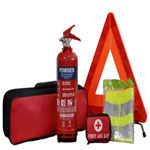 Fire protection car safety kit