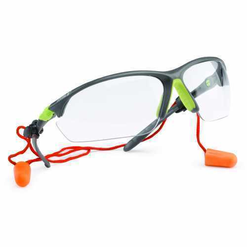 Eye Protection Goggle with Ear Plug Retainer