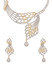 Fascinating Necklace Set Adorned With Gleaming Cz