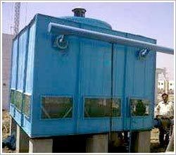 Rectangular FRP Cooling Tower - 10-500 Tons Capacity, High Abrasion Resistance & Sturdy Design