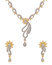 Sensational Necklace Set Adorned With Glitzy CZ