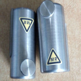 Tungsten Alloy Pet/Mr Syringe Shield With Lead Glass Window Cas No: 3144-16-9