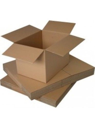 Brown Corrugated Box