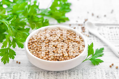 Coriander Seeds - Yellowish-Brown Whole & Ground Spice | Herbal Relief for Digestion, Anxiety, and Insomnia