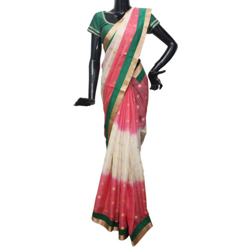 Dual Shaded Zari Butti Saree