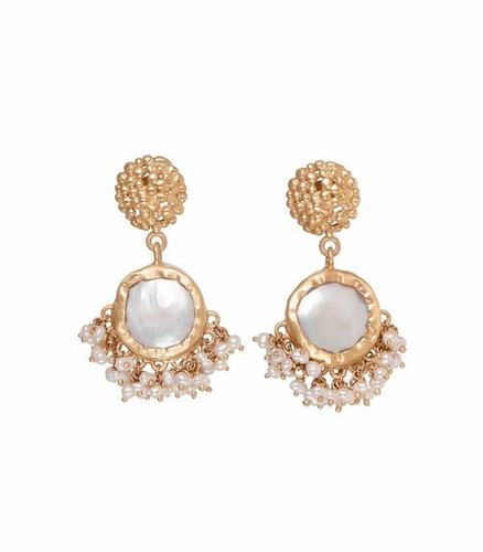 Echoing Art Baroque Pearl Earrings