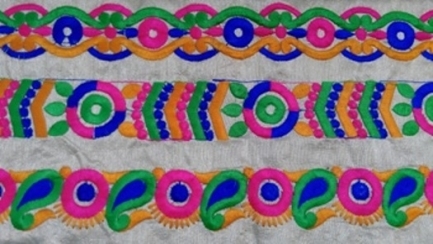 Cotton Border Lace
