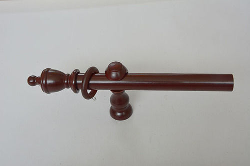 Wooden Window Curtain Rod