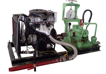 Four Stroke Four Cylinder Petrol Engine Hydraulic Loading