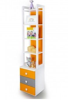 Solo Bookcase - Orange