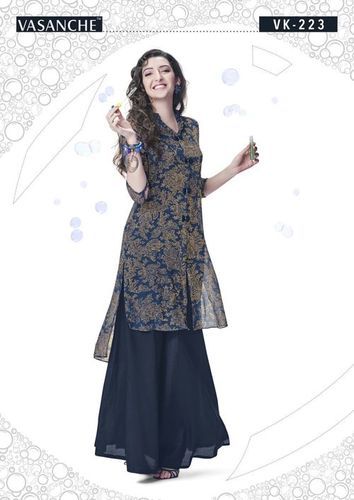 Chiffon Designer Kurtis