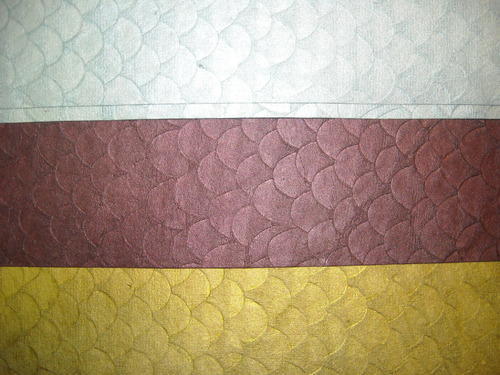 embossed handmade paper