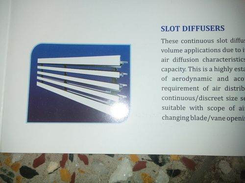 Slot Diffuser - Abrasion And Corrosion Resistant Design | Easy Installation, Excellent Performance