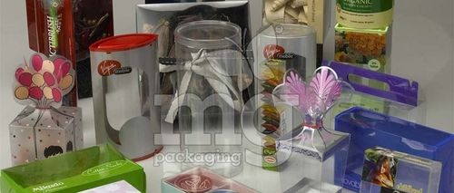 Transparent Plastic Folding Boxes