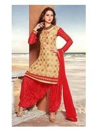 Embroidered Patiala Style Salwar Suit