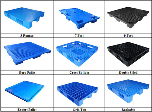 Plastic Pallets - Durable Hygienic Design, Long Lasting 5-10 Year Lifespan, Washable and Hassle-Free