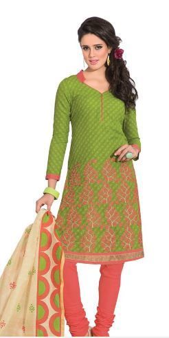 Embroidered Cotton Salwar Suit