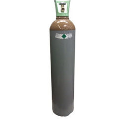 Helium Gas Cylinder - High-Pressure Steel Valve, Ideal for Medical and Industrial Applications