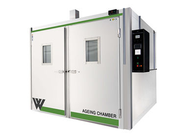 Walk In Aging Chamber - Microprocessor-Controlled, 25% to 95% RH Stability Testing | NABL, NSF Certified, CE Approved, Versatile Design