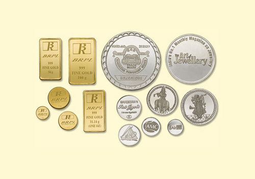 Gold and Silver Coin