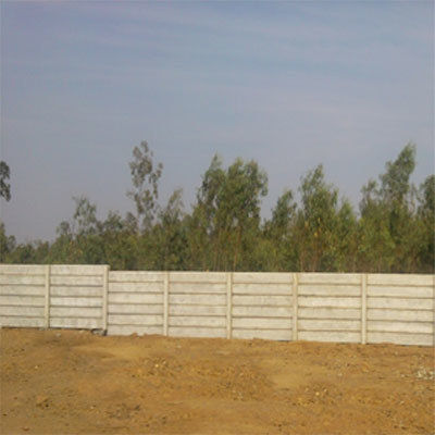 Readymade Compound Wall - RCC Concrete, Durable Design with Fine Finishing, Easy Installation