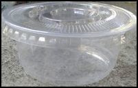 Plastic Bowl with Lid