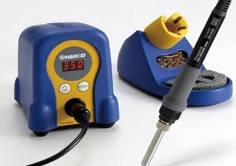 Soldering Station - HAKKO FX-888D, Advanced Thermal Recovery with 30% Increased Heater Output and Enhanced Efficiency