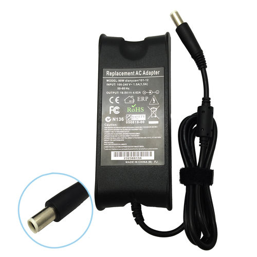 Grey Laptop Charger For Dell