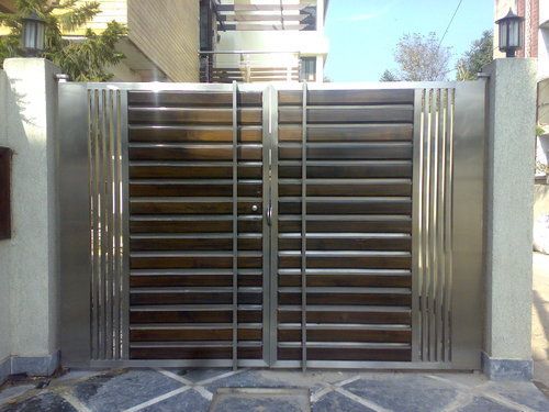 Stylish Stainless Steel Gates