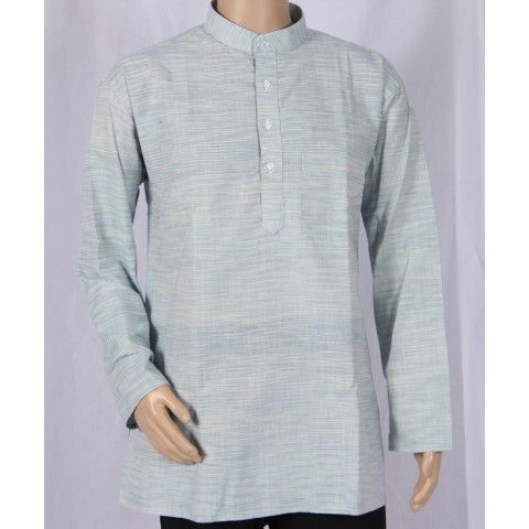 Khadi Nation Handwoven Full Sleeve Short Jubba