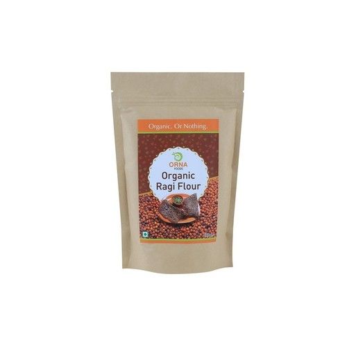 Organic Ragi Flour - Organic Whole Grain, Gluten-Free, Nutrient-Rich | Ideal for Infants, Supports Bone Health, Natural Weight Loss, Perfect for Multigrain Blends 