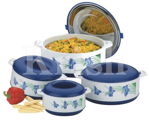 Diamond Hot Pot / Casserole Set - 4 Pcs