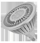 PAR38 LED Spot Light - 17W, E27/E26 Base, Bright White Light | Dimmable, Energy Star Qualified, Mercury and RoHS Compliant, Long Life