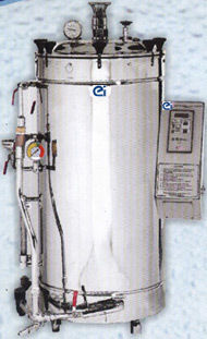 Double Wall Autoclave With Vacuum