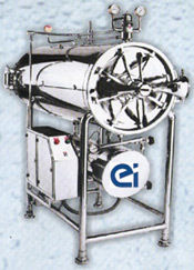 Horizontal Sterilizer Rectangular Cylindrical