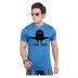 Men's Graphic Blue T-Shirt