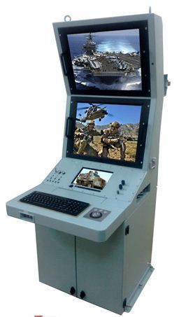 Rugged Integrated Computer Consoles