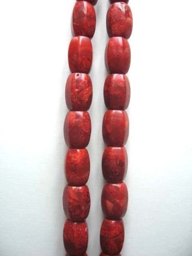 Sponge Coral Twister Shape Beads