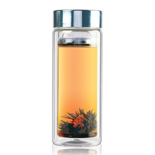 Glass Travel Tea Tumbler