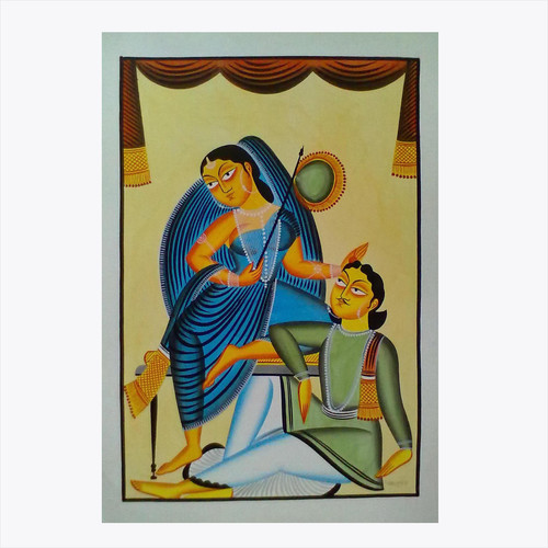 मैन एंड हिज मिस्ट्रेस पेंटिंग