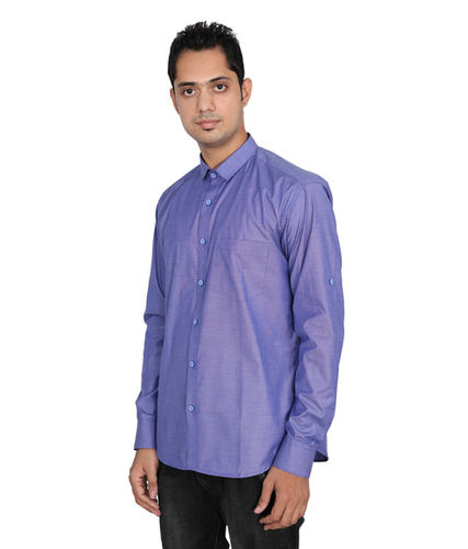 Mens Casual Blue Shirt Age Group: 18-80