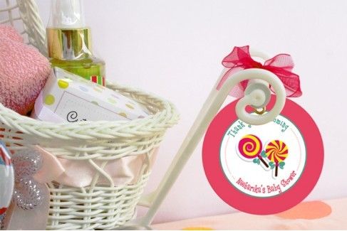 Personalized Lollipop Favor Tags