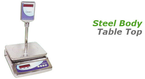 Steel Body Table Top Scale