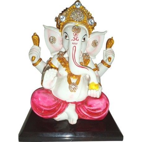 Diyabati Base Ganesh Ji Marble