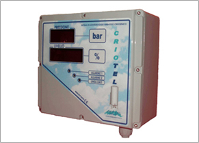 Local and Remote Monitoring Unit for Cryogenic Tanks - Glass and Metal, Network Connectivity | Remote Monitoring, Alarm System, Easy Installation